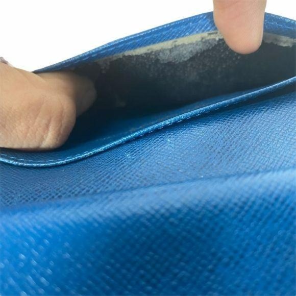 Authentic Louis Vuitton Wallet Epi Porte Monnaie Billets LV Vintage - Picture 5 of 13